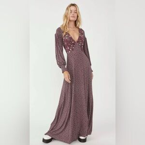 Free People Long Maxi Dress New